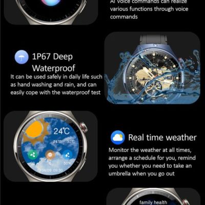 Freetime HK8 HERO AI Smartwatch (Dual watchbands)-12
