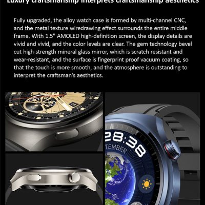 Freetime HK8 HERO AI Smartwatch (Dual watchbands)-9