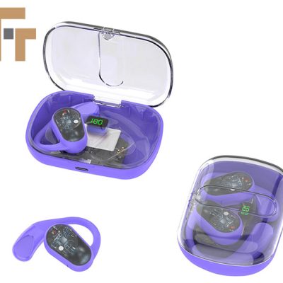 Freetime OWS-80 Bluetooth Headphones -Purple